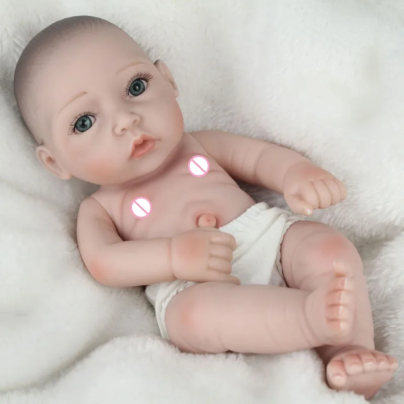 Новые реалистичные куклы Reborn Baby 28 см Силиконовые очаровательные модели для