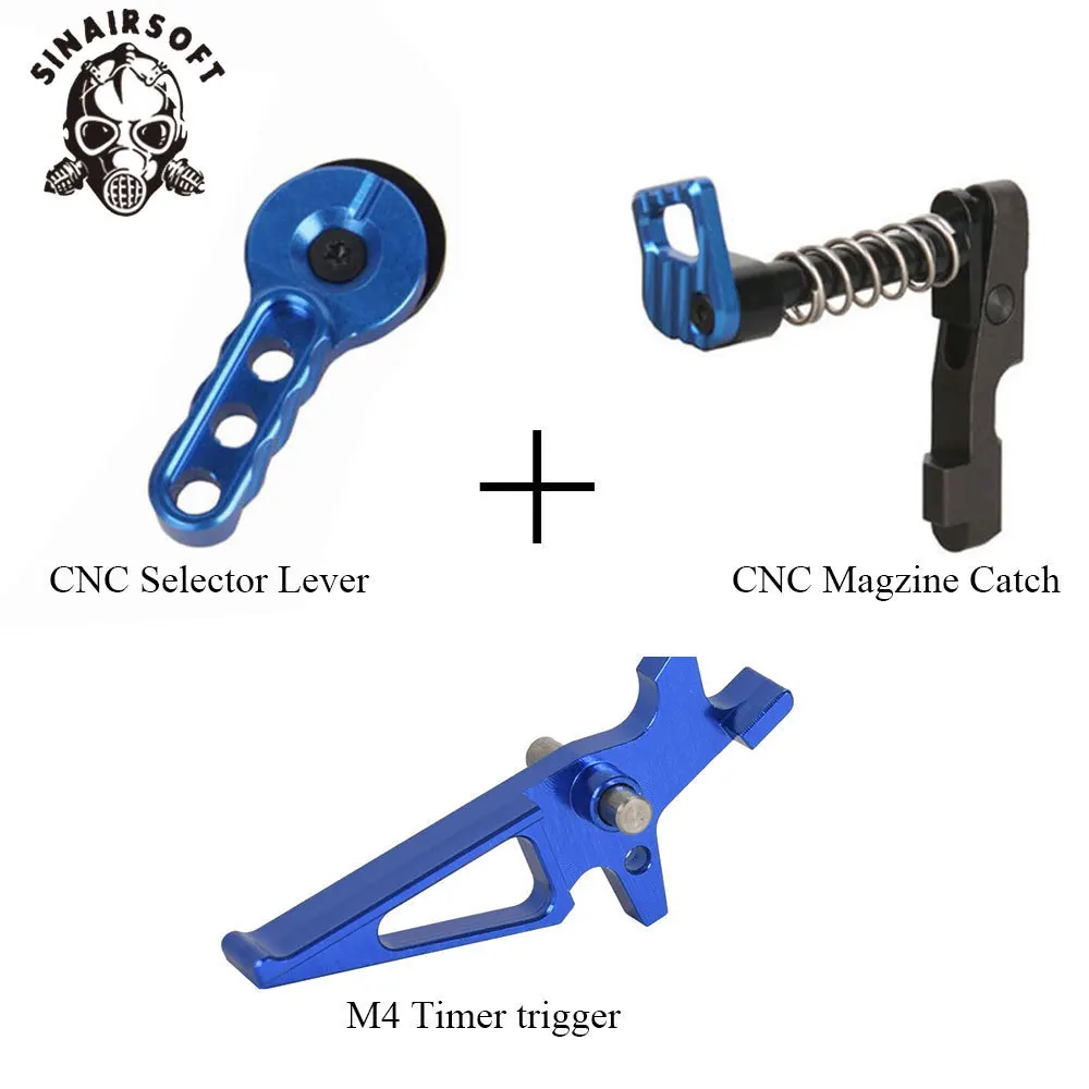 CNC синий обработанный рычаг пускового рычага журнал релиз Catch костюм для M4/M16 Серии Пейнтбол страйкбол Охотничьи аксессуары
CNC синий обработанный рычаг пускового рычага журнал релиз Catch костюм для M4/M16 Серии Пейнтбол страйкбол Охотничьи аксессуары