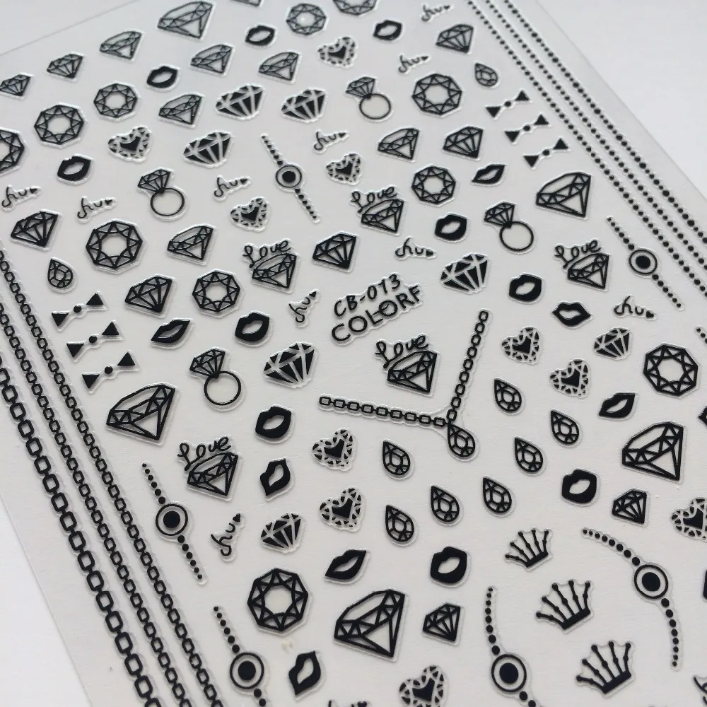Newest CB sereis CB-013 diamond 3d nail art sticker nail decal stamping export japan
Newest CB sereis CB-013 diamond 3d nail art sticker nail decal stamping export japan