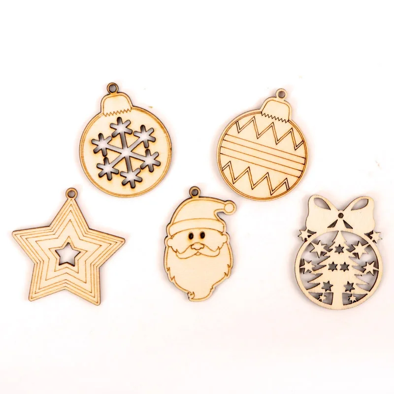 Santa Claus Snowflake Pattern Wooden Scrapbooking Collection Craft Handmade DIY Accessory Home Decoration 45mm 10pcs
Santa Claus Snowflake Pattern Wooden Scrapbooking Collection Craft Handmade DIY Accessory Home Decoration 45mm 10pcs