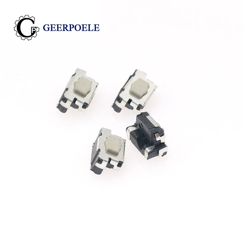 3*6*3.5mm Side Insertion 4P SMT 12V 0.1A Push Button Switch Metal Tactile Micro Tact Touch Switch
3*6*3.5mm Side Insertion 4P SMT 12V 0.1A Push Button Switch Metal Tactile Micro Tact Touch Switch