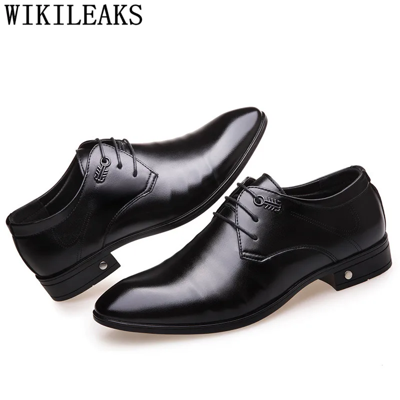 Luxury Brand Mens Dress Shoes Leather Pointed Toe Men Party Wedding Shoes Derby Shoes Oxford Shoes For Men Sapatos Italianos
Luxury Brand Mens Dress Shoes Leather Pointed Toe Men Party Wedding Shoes Derby Shoes Oxford Shoes For Men Sapatos Italianos