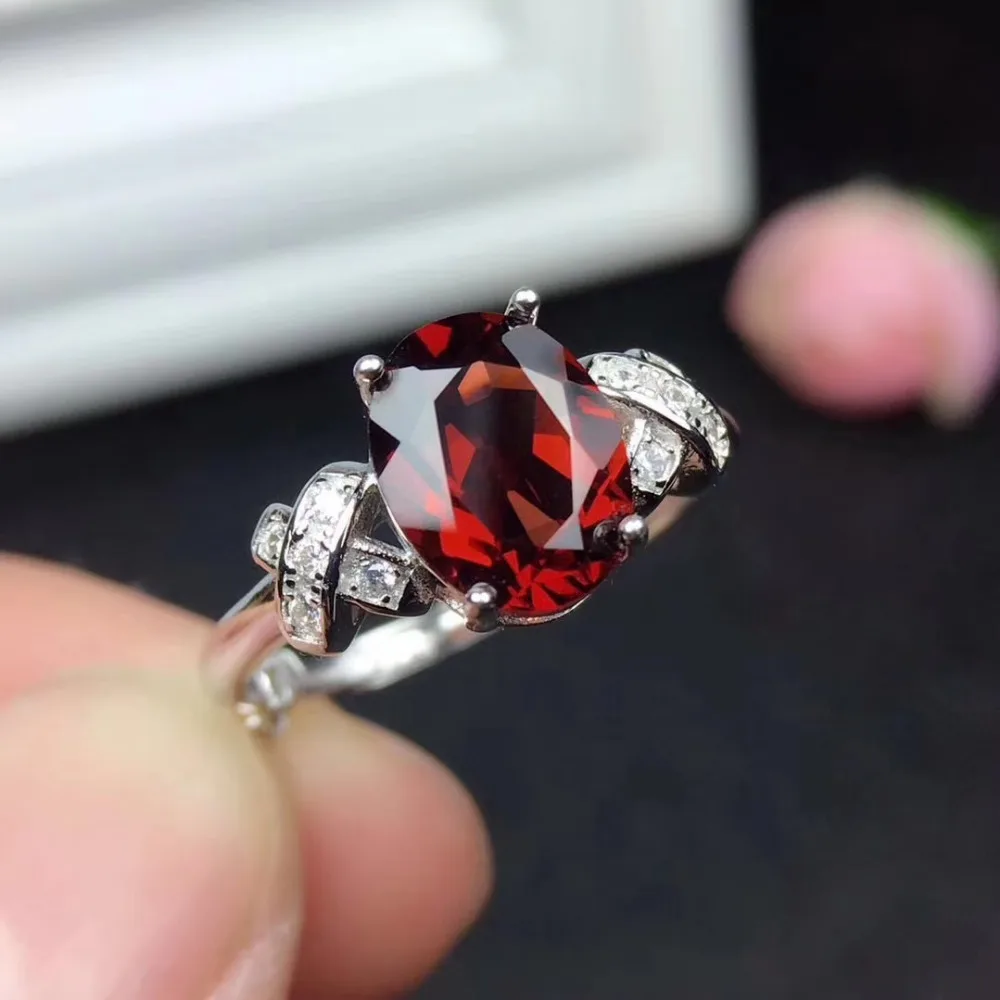 Fashion elegance Bow crossings Natural red garnet gem Ring S925 Silver Natural Gemstone Ring girl Women's party Rings Jewelry
Fashion elegance Bow crossings Natural red garnet gem Ring S925 Silver Natural Gemstone Ring girl Women's party Rings Jewelry