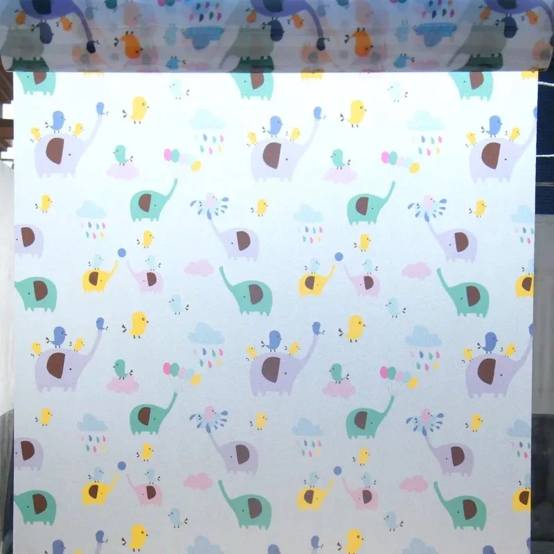 Electrostatic Stained Frosted Window Films Elephant Self-adhesive Decorative Glass sticker home foil decor width 30/40/60/80/90
Electrostatic Stained Frosted Window Films Elephant Self-adhesive Decorative Glass sticker home foil decor width 30/40/60/80/90