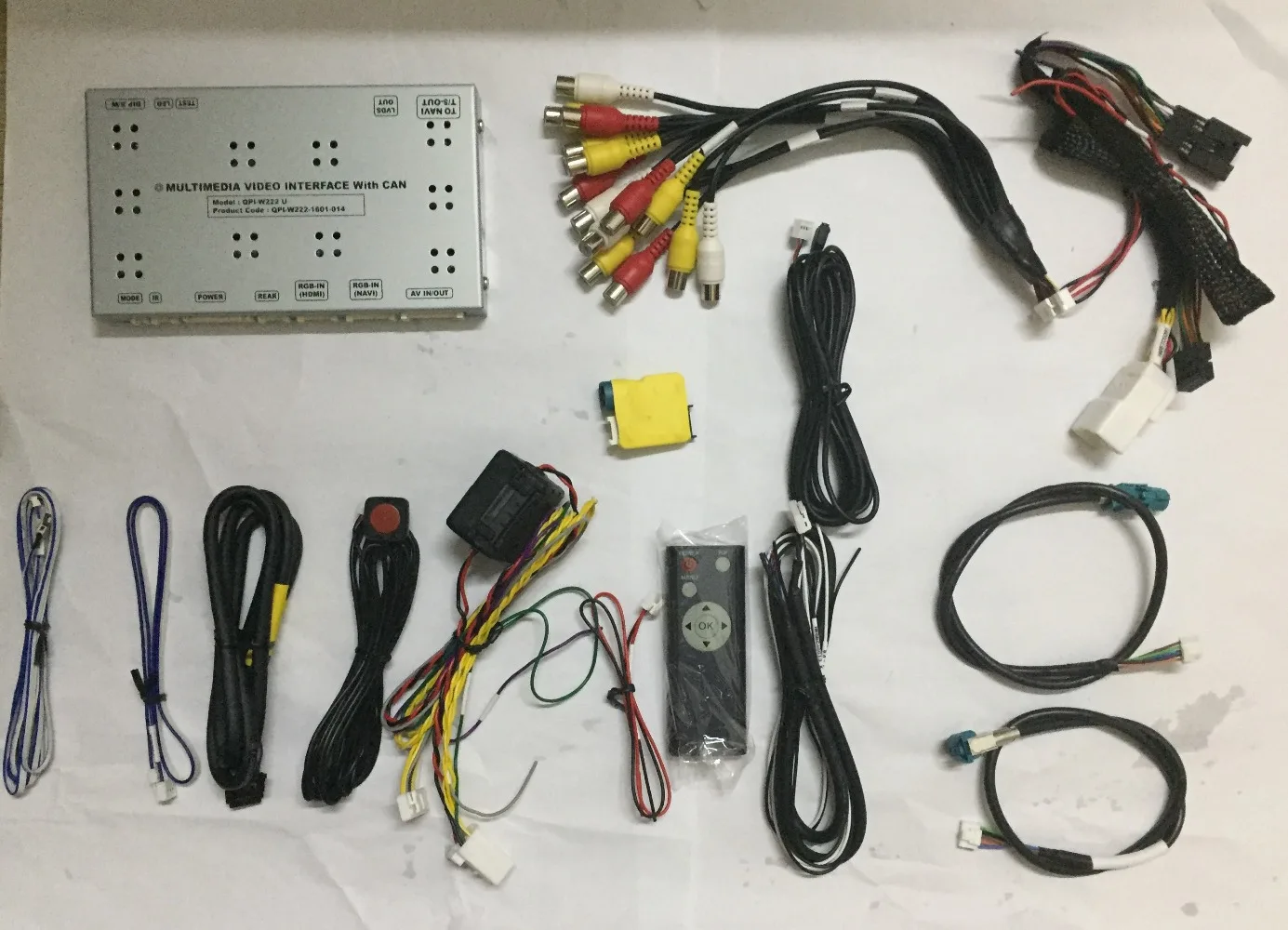 Multimedia Video Interface for Mercedes-Benz with NTG 5.0 5.1 system of 2015 and 2016 with parking guidelines
Multimedia Video Interface for Mercedes-Benz with NTG 5.0 5.1 system of 2015 and 2016 with parking guidelines