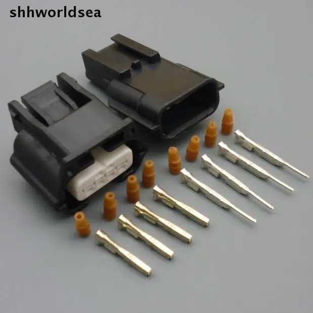 Shhworldsea 10Sets 0.6MM 4 pin car air flow meter plug Modified parts auto Inlet pressure connector automotive waterproof socket
Shhworldsea 10Sets 0.6MM 4 pin car air flow meter plug Modified parts auto Inlet pressure connector automotive waterproof socket