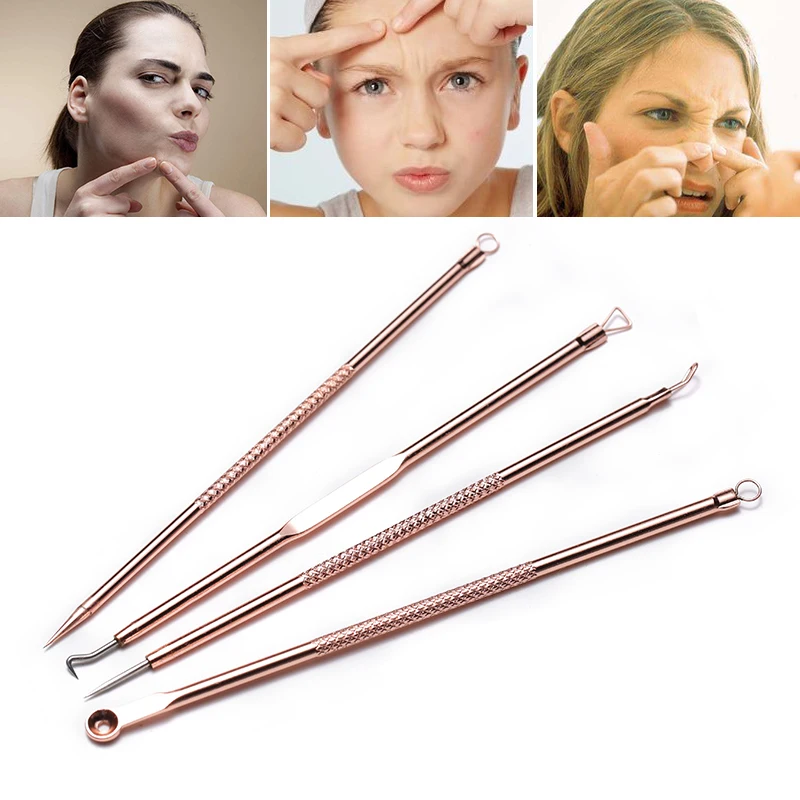 Cocute Double Head Acne Needle 4pcs/Set with Box Face Tool Beauty Blackhead Remover Stainless steel Kit Gifts Facial
Cocute Double Head Acne Needle 4pcs/Set with Box Face Tool Beauty Blackhead Remover Stainless steel Kit Gifts Facial