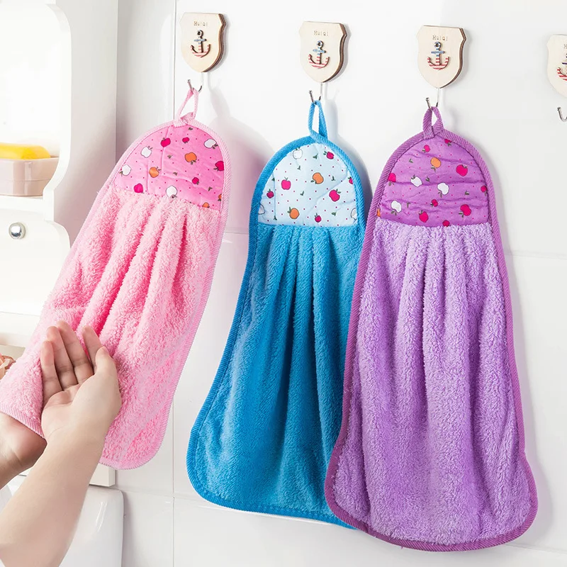 2022 Hand Towel Hanging Kitchen Bathroom Thick Soft Cloth Wipe Towel Cotton Dish Cloth
2022 Hand Towel Hanging Kitchen Bathroom Thick Soft Cloth Wipe Towel Cotton Dish Cloth