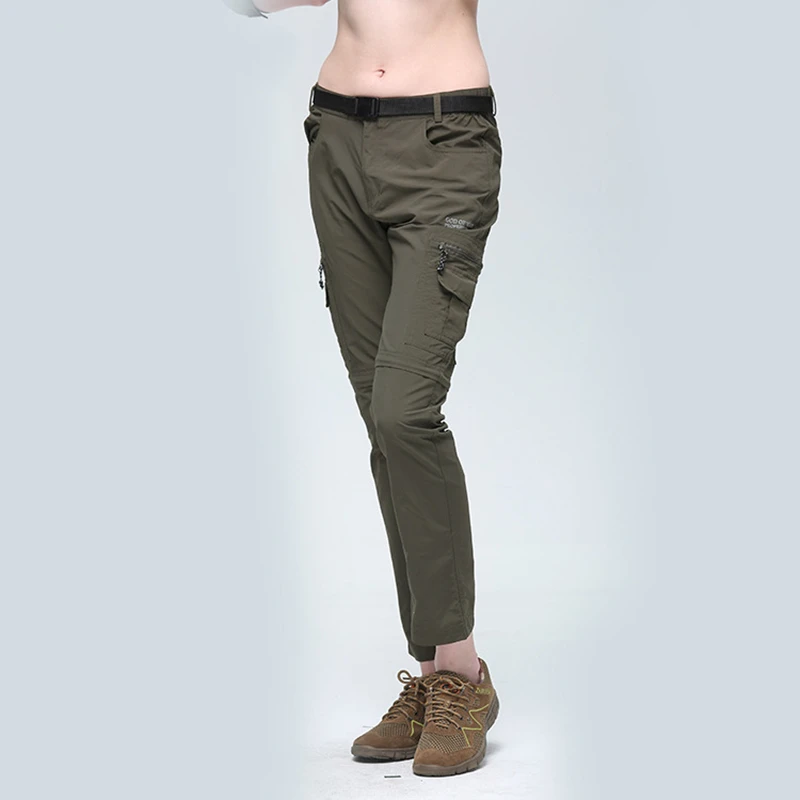 Outdoor Military Women's Quick Dry Pants New Multi-pocket Casual Sport Trousers Breathable Smummer Trekking Climbing Cargo Pants
Outdoor Military Women's Quick Dry Pants New Multi-pocket Casual Sport Trousers Breathable Smummer Trekking Climbing Cargo Pants