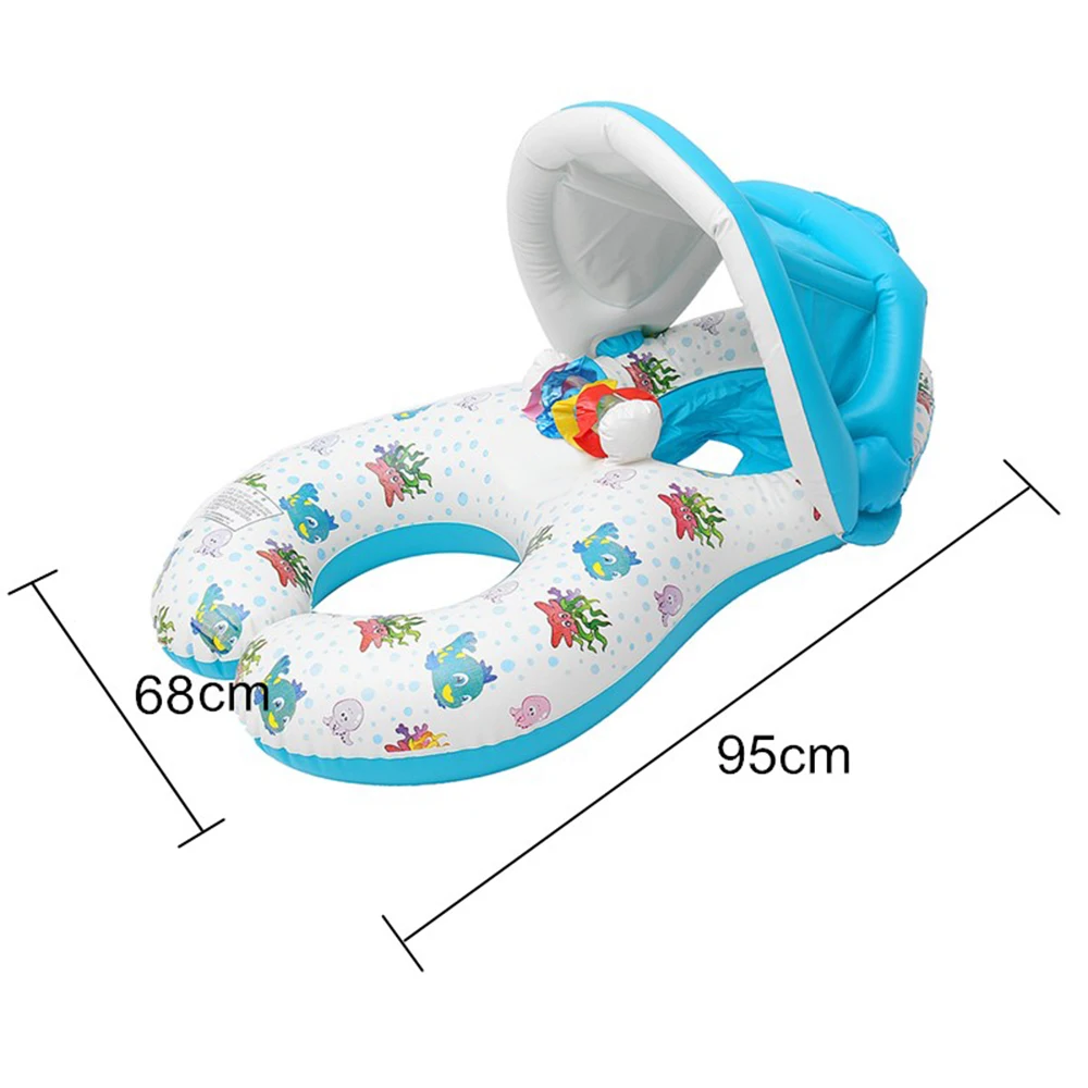Baby summer swimming ring children's pool inflatable water toy inflatable swimming ring floating on the sun can be shaded
Baby summer swimming ring children's pool inflatable water toy inflatable swimming ring floating on the sun can be shaded