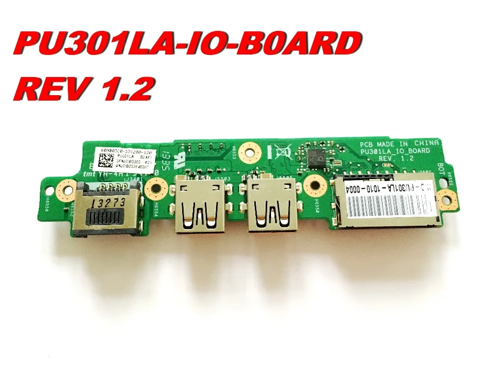 Оригинальный дизайн для ASUS PU301LA USB SD карты доска PU301LA_IO-BOARD REV 1,2 испытанное хорошее Бесплатная доставка
Оригинальный дизайн для ASUS PU301LA USB SD карты доска PU301LA_IO-BOARD REV 1,2 испытанное хорошее Бесплатная доставка