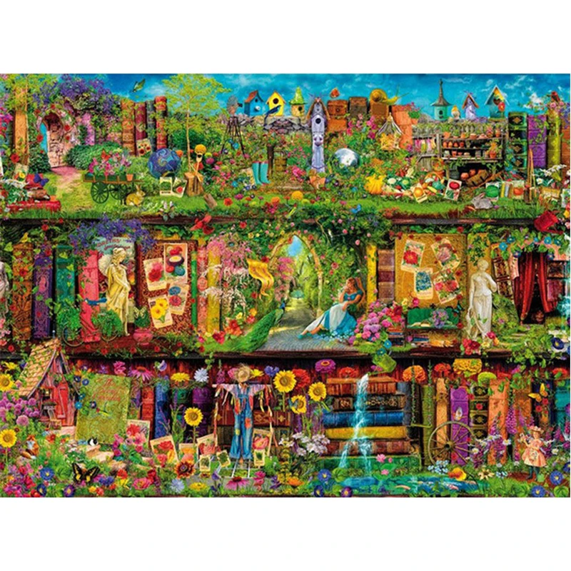 Full square/round 5D DIY Diamond Painting Grimm's Fairy Library picture Mosaic Diamond Embroidery Sale Decoration Painting GH577
Full square/round 5D DIY Diamond Painting Grimm's Fairy Library picture Mosaic Diamond Embroidery Sale Decoration Painting GH577