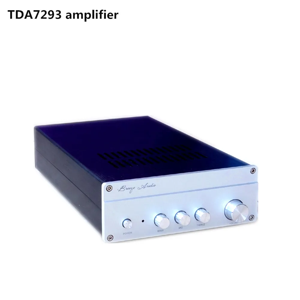Sound warm and delicate 200W speakers TDA7293 high-fidelity amplifier A class With three tones pre-amplifier
Sound warm and delicate 200W speakers TDA7293 high-fidelity amplifier A class With three tones pre-amplifier