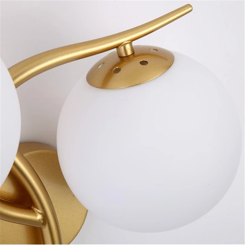 Glass Ball Wall Lamp Led Gold Wall Sconce Loft Industrial Light Living Room Bedroom Lamp Stair Home Fixtures Decor Luminaire
Glass Ball Wall Lamp Led Gold Wall Sconce Loft Industrial Light Living Room Bedroom Lamp Stair Home Fixtures Decor Luminaire