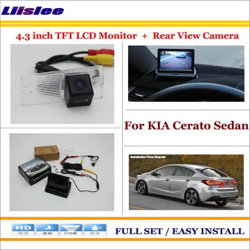 Auto Camera For KIA Cerato Sedan In Car 4.3" Color LCD Monitor Rear Back Up Camera Park Parking System
Auto Camera For KIA Cerato Sedan In Car 4.3" Color LCD Monitor Rear Back Up Camera Park Parking System