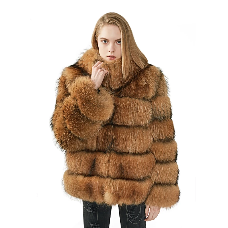 MAOMAOFUR Real Raccoon Fur Coat High Quality Women Winter Warm Jacket Natural Raccoon Color Coat 100% Genuine fur jacket
MAOMAOFUR Real Raccoon Fur Coat High Quality Women Winter Warm Jacket Natural Raccoon Color Coat 100% Genuine fur jacket