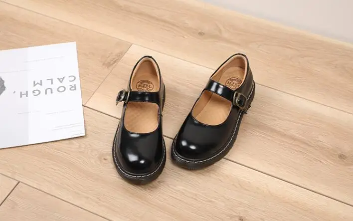 England style College JK Uniform sweet lolita shoes vintage round head Single buckle women shoes princess kawaii shoes loli cos
England style College JK Uniform sweet lolita shoes vintage round head Single buckle women shoes princess kawaii shoes loli cos