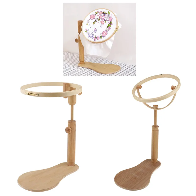Cross Stitch Lap Stand Sit-On Embroidery Frame Quilting Frame Sewing Embroidery Tools Wood Tambour Standing Embroidery Set
Cross Stitch Lap Stand Sit-On Embroidery Frame Quilting Frame Sewing Embroidery Tools Wood Tambour Standing Embroidery Set