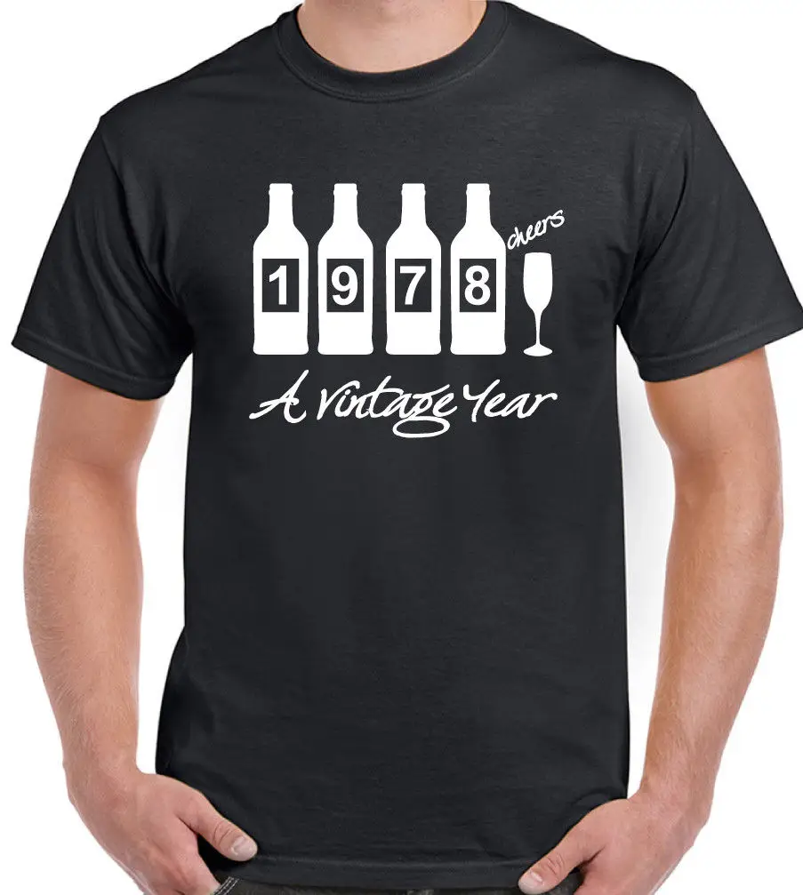 2019 Fashion Hot sale Bottles 1978 - Mens Funny \ Novelty 40th Birthday T-Shirt - Gift Present Idea T-shirt
2019 Fashion Hot sale Bottles 1978 - Mens Funny \ Novelty 40th Birthday T-Shirt - Gift Present Idea T-shirt