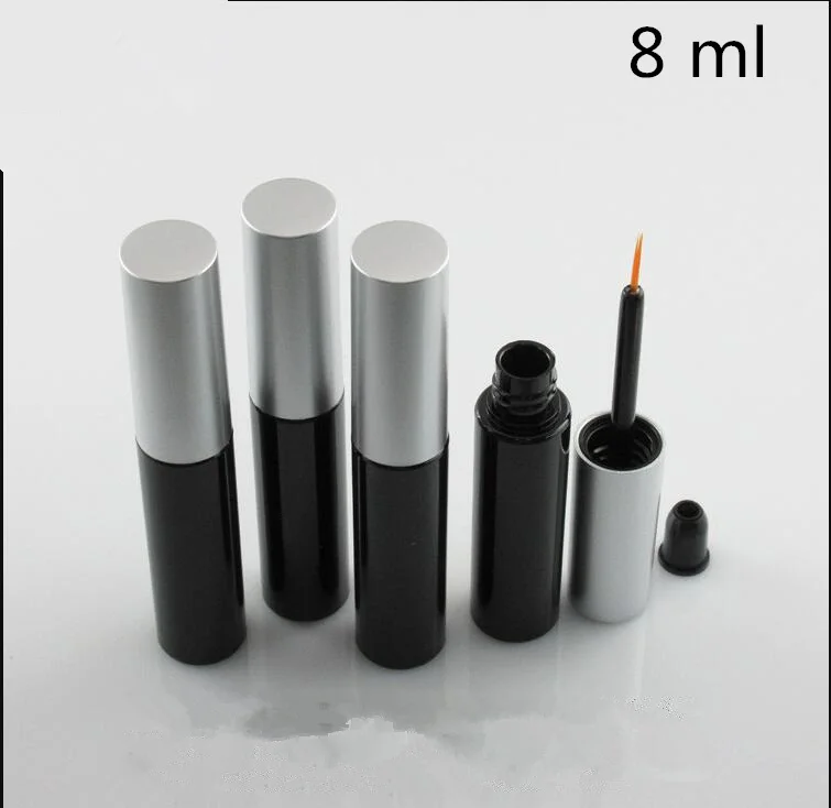 50 pcs Free Shipping 8 ml Black Plastic Eyelash Growth liquid Cosmetic Packaging Containers Silver Cap Mascara Sample Bottles
50 pcs Free Shipping 8 ml Black Plastic Eyelash Growth liquid Cosmetic Packaging Containers Silver Cap Mascara Sample Bottles