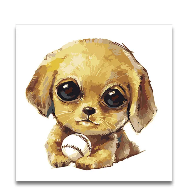 Painting by numbers Baseball dog diy digital paint Coloring Cute animals modular oil painting on canvas modern decor
Painting by numbers Baseball dog diy digital paint Coloring Cute animals modular oil painting on canvas modern decor