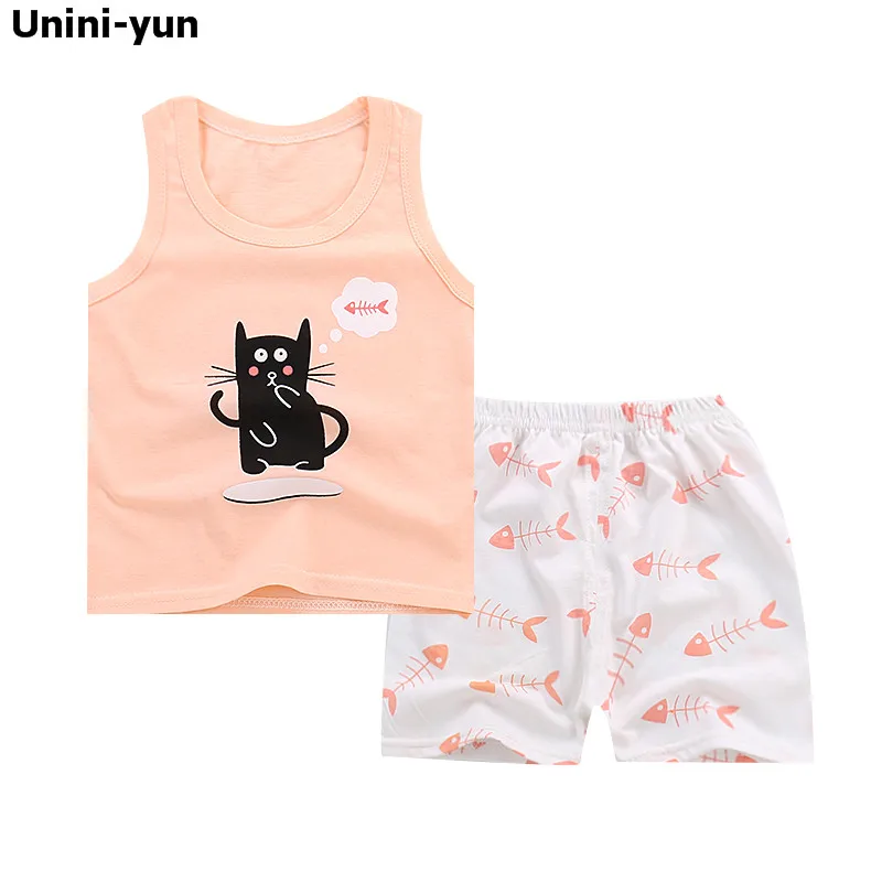 Cotton Boys Girls Suit Summer Sleeveless Vest Shorts 2pcs Suit Children Set Clothing Kids Bobo Bebe Toddler baby boy clothes
Cotton Boys Girls Suit Summer Sleeveless Vest Shorts 2pcs Suit Children Set Clothing Kids Bobo Bebe Toddler baby boy clothes