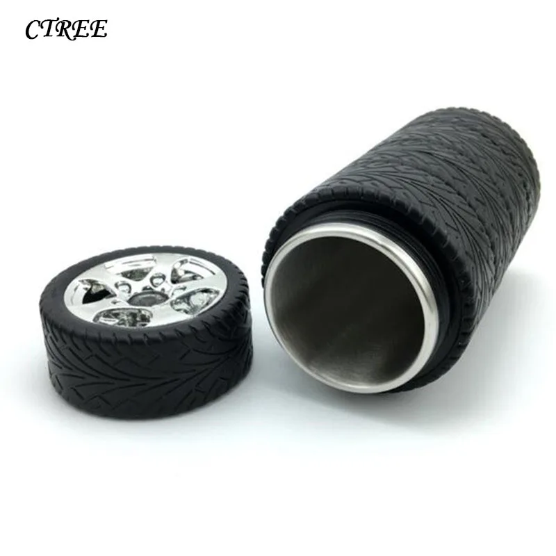 CTREE 320ml Creative Car Tire Shape Stainless Steel Thermos Cups Vacuum Flasks Coffee Travel Mug Thermal Insulation Bottle C377
CTREE 320ml Creative Car Tire Shape Stainless Steel Thermos Cups Vacuum Flasks Coffee Travel Mug Thermal Insulation Bottle C377
