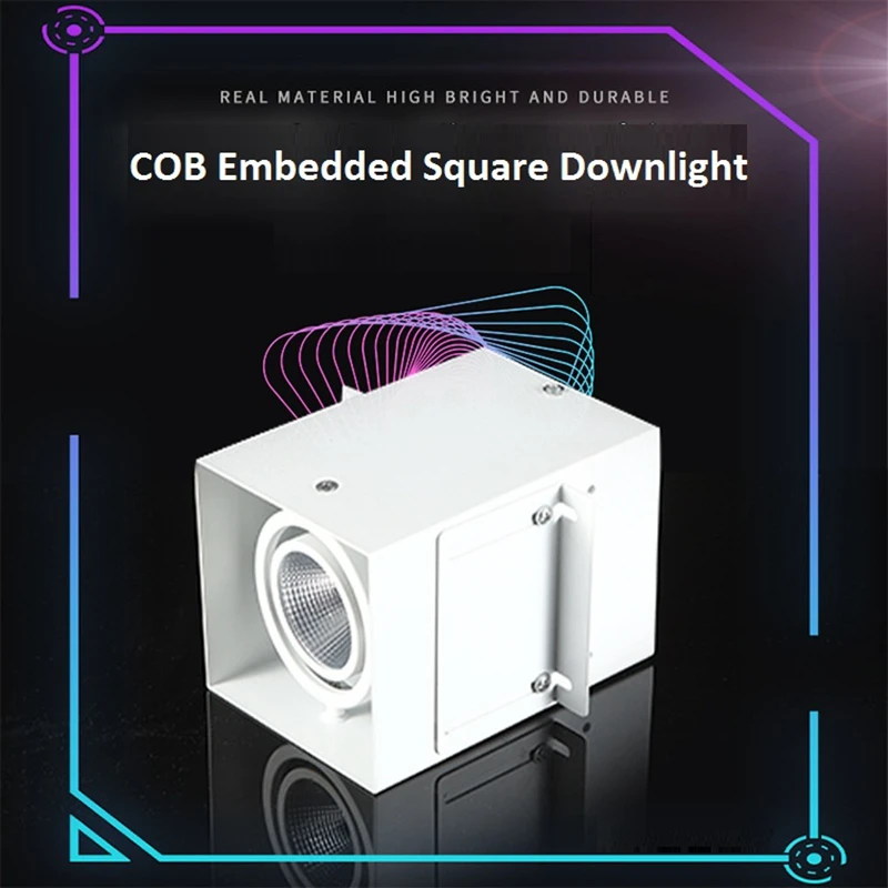 LukLoy COB Встроенный белый квадратный вниз свет большой офисный потолок вниз лампа торговый центр прожектор алюминиевый проектор с решеткой
LukLoy COB Встроенный белый квадратный вниз свет большой офисный потолок вниз лампа торговый центр прожектор алюминиевый проектор с решеткой