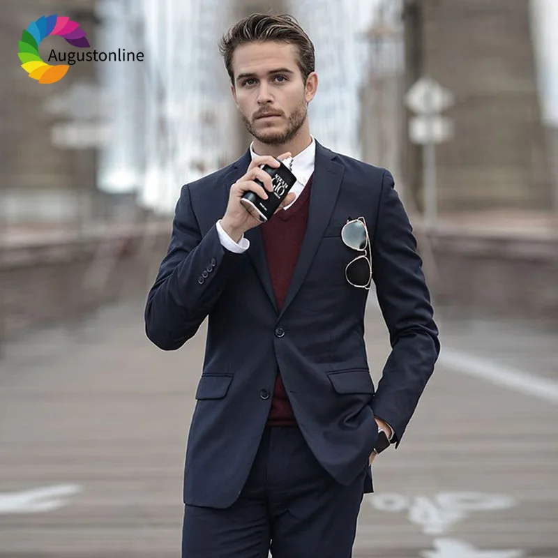 Men Suits Designs Black Casual Wedding Suits Groom Blazer Slim Fit Custom Made 2018 Tuxedo Prom Costume Homme Mariage 2 Pieces
Men Suits Designs Black Casual Wedding Suits Groom Blazer Slim Fit Custom Made 2018 Tuxedo Prom Costume Homme Mariage 2 Pieces