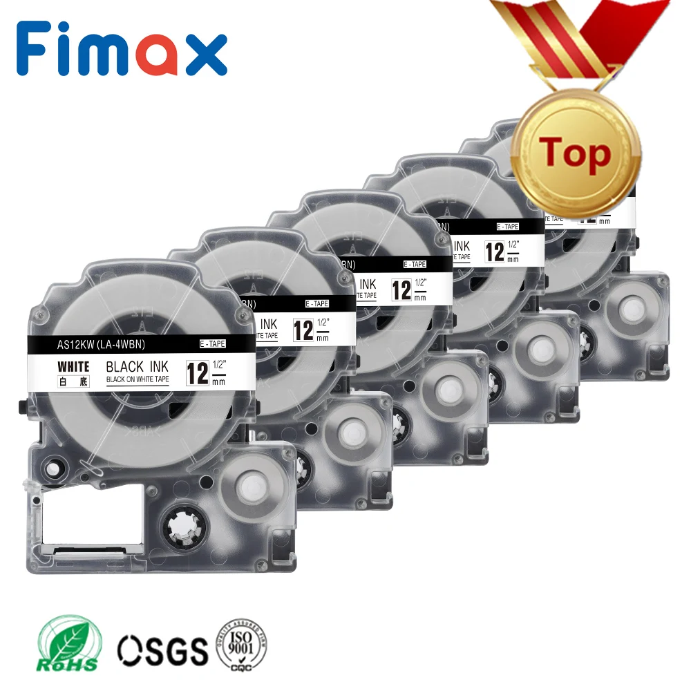 5 шт. ленты для этикеток King Jim/EPSON 20 цветов SS12KW SC12YW 6 мм 9 18 ST12KW 12 мм|Ленты принтеров| |