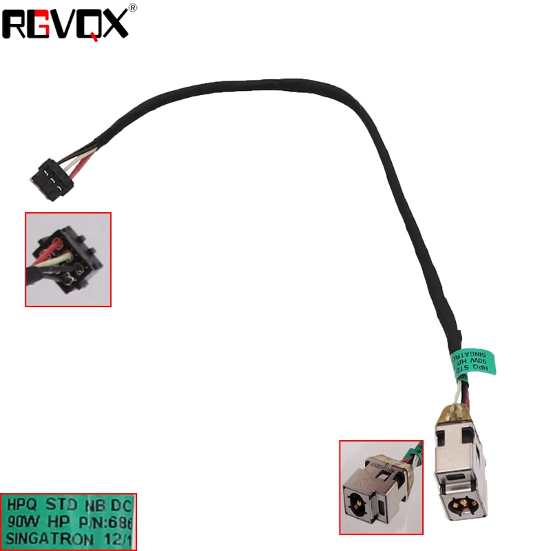 5Pcs/lot New DC Power Jack Cable for HP Sleekbook 15-B109WM with cable PJ679 Laptop Socket DC Connector
5Pcs/lot New DC Power Jack Cable for HP Sleekbook 15-B109WM with cable PJ679 Laptop Socket DC Connector