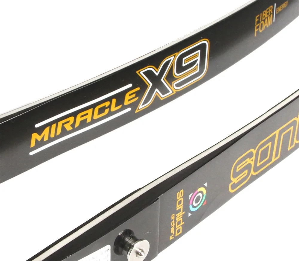 Sanlida Archery Miracle X9 ILF конечности 70 дюймов 16 46 фунтов графитовая пена промежуточный