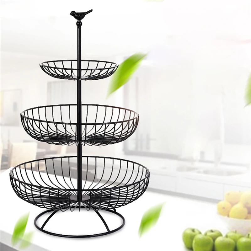 3 Layers Iron Storage Basket Creative Detachable Retro Fruit Candy Stand Tray Multi-function Home Desktop Decoration Organizer
3 Layers Iron Storage Basket Creative Detachable Retro Fruit Candy Stand Tray Multi-function Home Desktop Decoration Organizer
