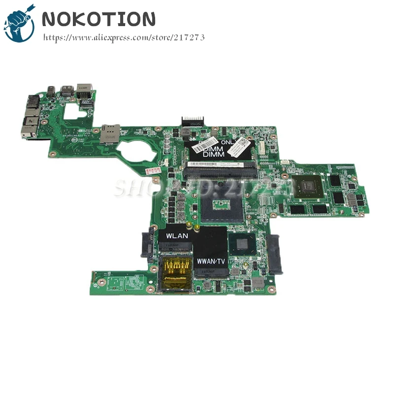 NOKOTION DAGM6CMB8D0 CN-0714WC 0714WC For Dell XPS 15 L502X Laptop Motherboard GT525M graphics card HM67 DDR3
NOKOTION DAGM6CMB8D0 CN-0714WC 0714WC For Dell XPS 15 L502X Laptop Motherboard GT525M graphics card HM67 DDR3
