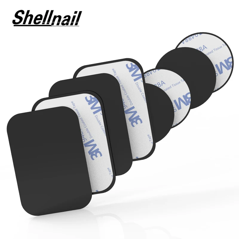 SHELLNAIL Car Phone Holder Metal Plate Magnetic Replacement Kit 3M Adhesive Iron Sheets For Magnetic Phone Holder Car Accessory
SHELLNAIL Car Phone Holder Metal Plate Magnetic Replacement Kit 3M Adhesive Iron Sheets For Magnetic Phone Holder Car Accessory