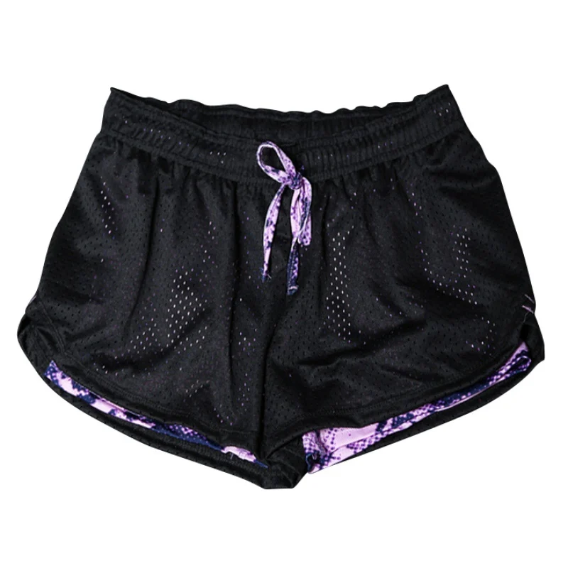 Women Mesh Quick-drying Breathable Fitness Work-out Two Layer Fitness Fold Shorts
Women Mesh Quick-drying Breathable Fitness Work-out Two Layer Fitness Fold Shorts