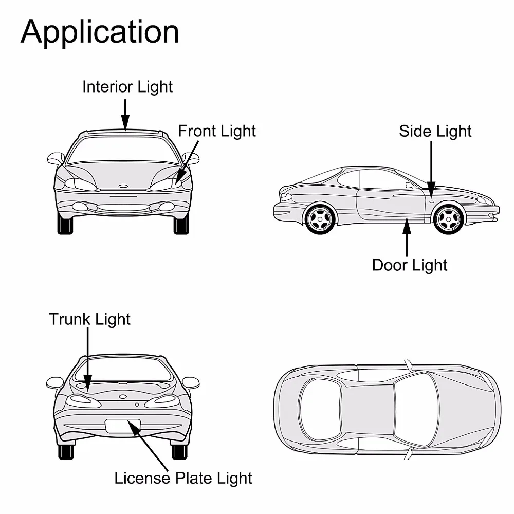 AGLINT 10PCS T10 W5W 194 168 Yellow Light 2835 LEDs W221 W220 W163 W164 W203 For Car Interior Doom Reading Bulb Amber DC 12V
AGLINT 10PCS T10 W5W 194 168 Yellow Light 2835 LEDs W221 W220 W163 W164 W203 For Car Interior Doom Reading Bulb Amber DC 12V