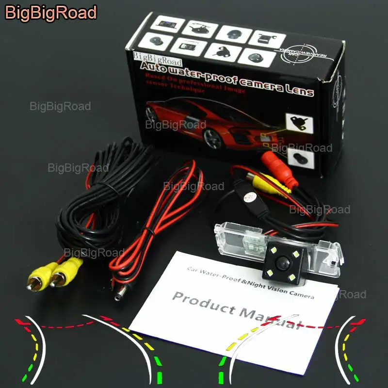 BigBigRoad Car Intelligent Track Rear View Camera For Volkswagen Up Robust 2010-2014 / SEAT Mii / Skoda Citigo 2011~2015
BigBigRoad Car Intelligent Track Rear View Camera For Volkswagen Up Robust 2010-2014 / SEAT Mii / Skoda Citigo 2011~2015