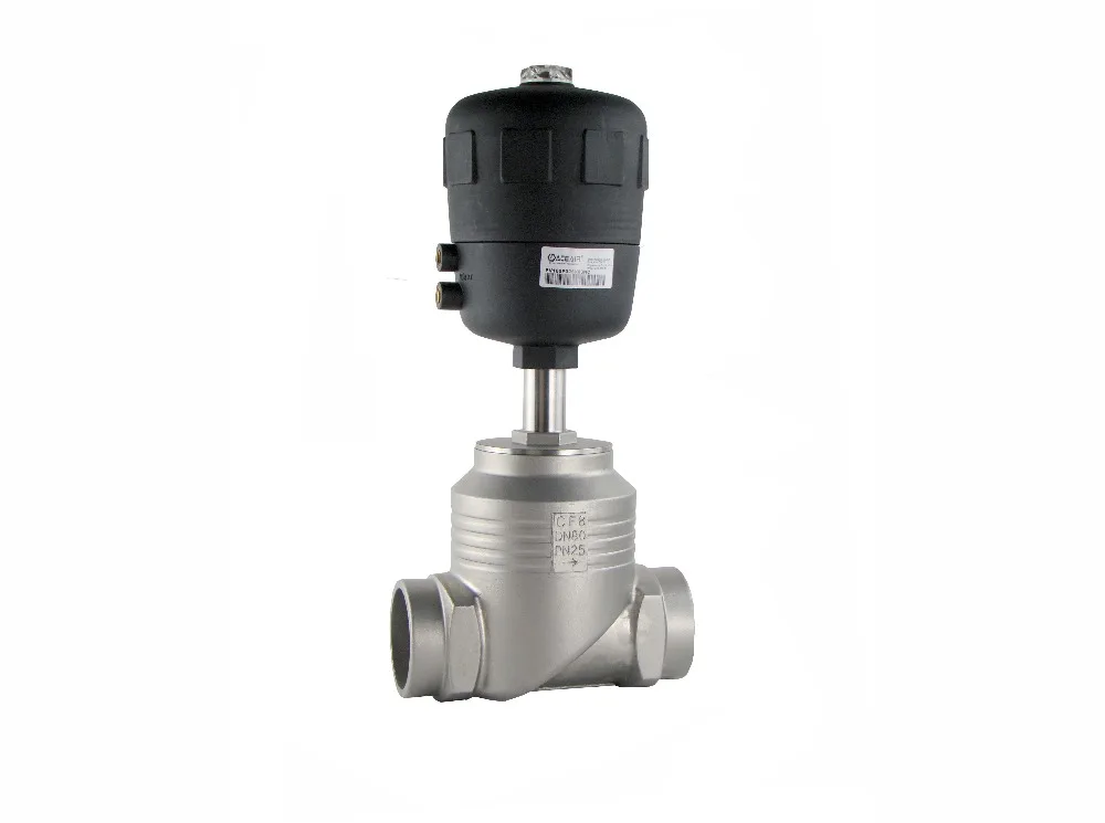 4" inch 2/2 way piston controlled flat-seat valve globe control valve big port with weld ends 125mm PA actuator
4" inch 2/2 way piston controlled flat-seat valve globe control valve big port with weld ends 125mm PA actuator