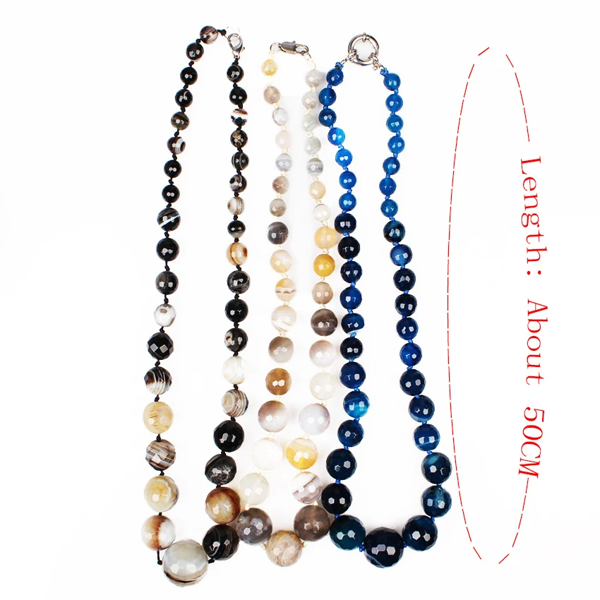 2017 New HI-Q 3 Style Blue Gem Necklace Nature Stone Faceted Beads 50CM Long Charms Necklace Women Fashion Jewelry Collares
2017 New HI-Q 3 Style Blue Gem Necklace Nature Stone Faceted Beads 50CM Long Charms Necklace Women Fashion Jewelry Collares