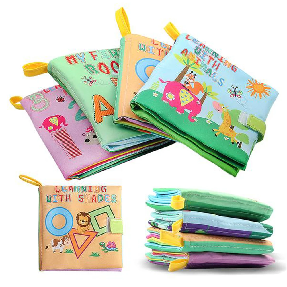 4 Styles Baby Cloth Book Educationl Toys Rattles Soft Cloth Books Toys For Newborns Sound Stroller Crib Bed Baby Toy Xmas Gift
4 Styles Baby Cloth Book Educationl Toys Rattles Soft Cloth Books Toys For Newborns Sound Stroller Crib Bed Baby Toy Xmas Gift