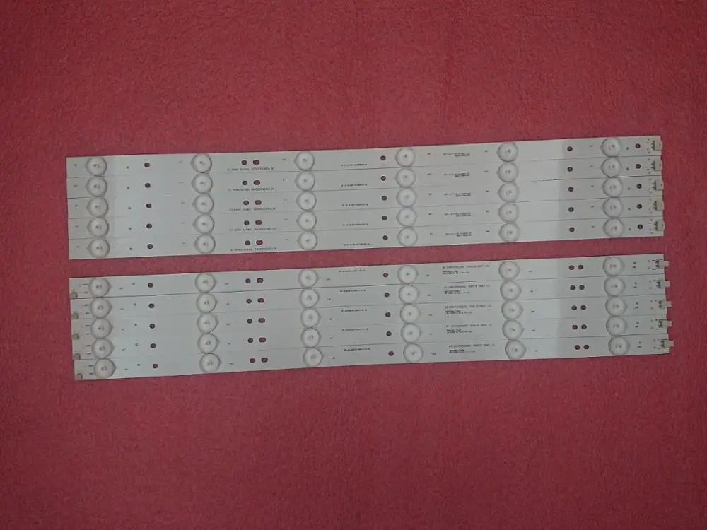 New 5set=50 PCS LED strip for 49D1000 49C1000 850095046 LB-C490F13-E2-L-G1-SE2 LB-C490F13-E2-L-G1-SE3 SVJ490A06 SVJ490A09
New 5set=50 PCS LED strip for 49D1000 49C1000 850095046 LB-C490F13-E2-L-G1-SE2 LB-C490F13-E2-L-G1-SE3 SVJ490A06 SVJ490A09