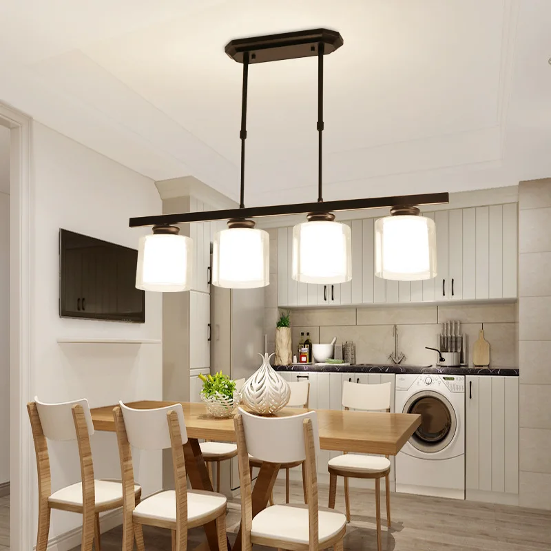 Nordic Simple Modern Restaurant Simple European Three-headed LED Dining Hanging Lights Bedroom Lighting Study Lighting Bar Room
Nordic Simple Modern Restaurant Simple European Three-headed LED Dining Hanging Lights Bedroom Lighting Study Lighting Bar Room