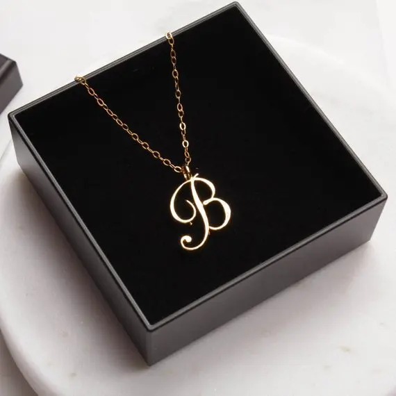 Small letter Label Simple Initial Logo alphabet B Necklace Symbol English Initials Letters Name Charm Pendant Chain Jewelry
Small letter Label Simple Initial Logo alphabet B Necklace Symbol English Initials Letters Name Charm Pendant Chain Jewelry
