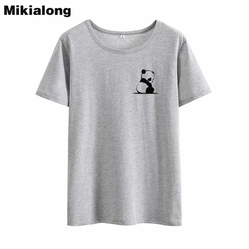 Mikialong Panda Pocket Kawaii T Shirt Women Korean Fashion Short Sleeve Cotton Summer Tops Hipster Graphic Tee Shirt Femme
Mikialong Panda Pocket Kawaii T Shirt Women Korean Fashion Short Sleeve Cotton Summer Tops Hipster Graphic Tee Shirt Femme