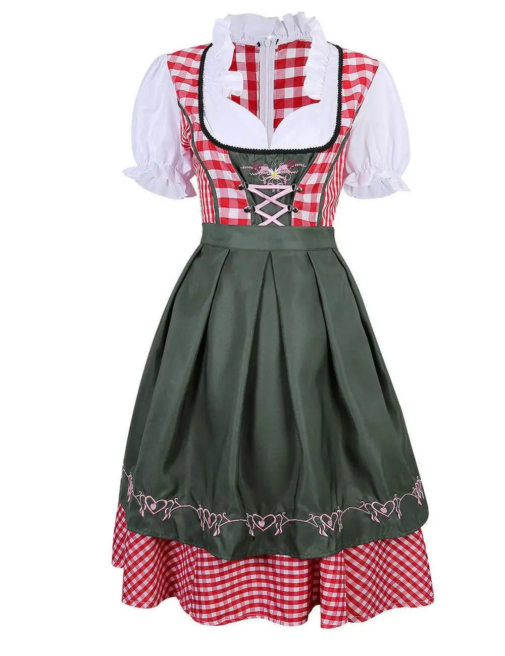 German Traditional Bavarian Dirndl Oktoberfest Beer Girl Costume Festival Fancy Dress
German Traditional Bavarian Dirndl Oktoberfest Beer Girl Costume Festival Fancy Dress