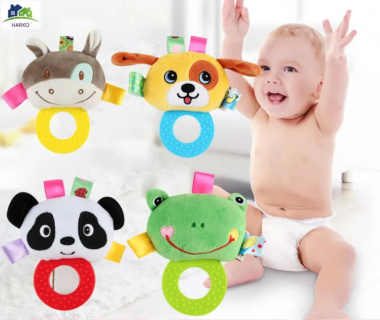 Infant Toys 0-12 Months Hand Bell Toddler Infant Rings Interactive Cute Cartoon Early Education Animal Plush Rattles baby toys
Infant Toys 0-12 Months Hand Bell Toddler Infant Rings Interactive Cute Cartoon Early Education Animal Plush Rattles baby toys