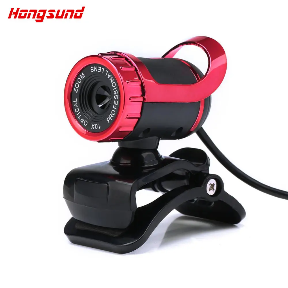 Hongsund USB 2.0 Webcam 12.0 Mega Pixel HD Camera Webcam 360 Degree MIC Clip-on for Skype Computer Laptop notebook
Hongsund USB 2.0 Webcam 12.0 Mega Pixel HD Camera Webcam 360 Degree MIC Clip-on for Skype Computer Laptop notebook