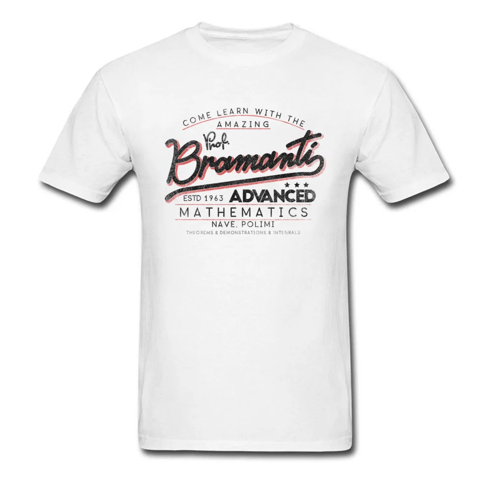 Amazing Bramanti 2018 Geek Men White T-shirt Letter Mathematics Print Short Sleeves T Shirt Cotton Clothing For Male
Amazing Bramanti 2018 Geek Men White T-shirt Letter Mathematics Print Short Sleeves T Shirt Cotton Clothing For Male