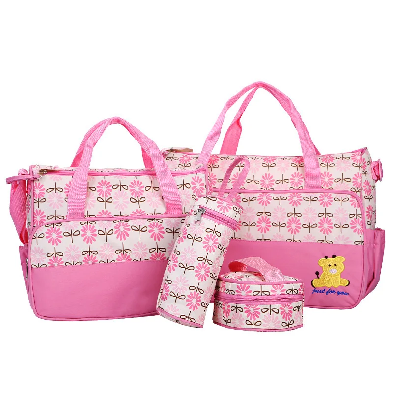 New High-quality 5 Each / Set Hand Bags Diaper Nappy Durable Bag Mummy Bag Mother Baby / Baby Bags For Mom 4 Color
New High-quality 5 Each / Set Hand Bags Diaper Nappy Durable Bag Mummy Bag Mother Baby / Baby Bags For Mom 4 Color